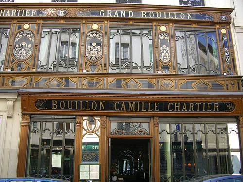 Restaurantes em Paris (Bouillon Racine)